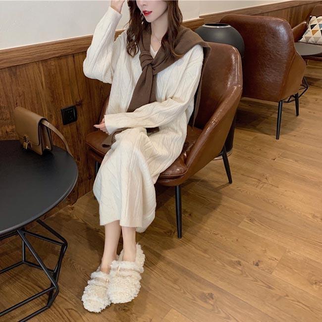 春 夏 ニットワンピ ゆったり レディース ニットワンピース Vネック ロングワンピ 厚手 ワンピース ニット 秋冬 長袖ワンピース オーバーサイズ 春 夏 ニットワンピ ゆったり レディース ニットワンピース Vネック ロングワンピ 厚手 ワンピース ニット 秋冬 長袖ワンピース オーバーサイズ