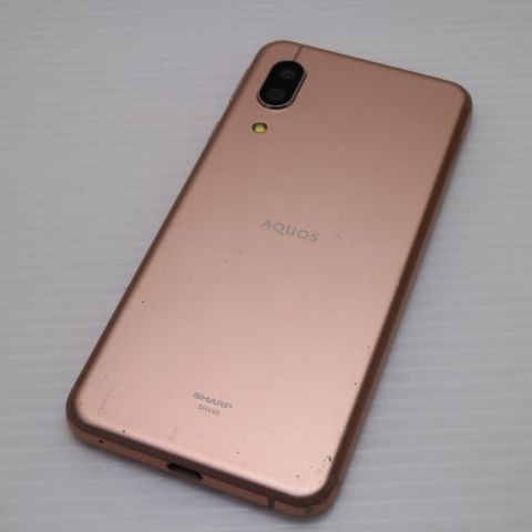 美品 SHV45 ライトカッパー スマホ 87