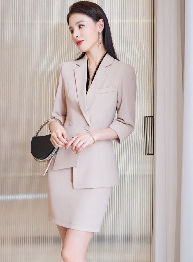 上品 女性スーツ 「上着のみ」 レディースファッション OL 通勤スーツ 制服 カジュアル 長袖 ビジネス 成人式 コート 着痩せ スーツ 司会 七分袖 フォマール 洗える ファッション Size : 上品 女性スーツ 「上着のみ」 レディースファッション OL 通勤スーツ 制服 カジュアル 長袖 ビジネス 成人式 コート 着痩せ スーツ 司会 七分袖 フォマール 洗える ファッション Size :