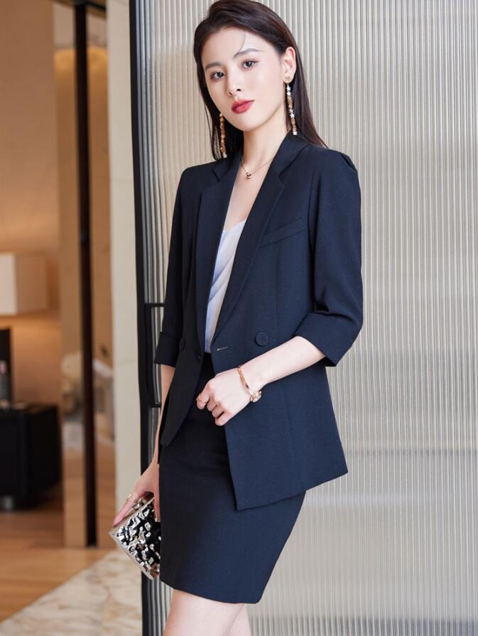 上品 女性スーツ 「上着のみ」 レディースファッション OL 通勤スーツ 制服 カジュアル 長袖 ビジネス 成人式 コート 着痩せ スーツ 司会 七分袖 フォマール 洗える ファッション Size : 上品 女性スーツ 「上着のみ」 レディースファッション OL 通勤スーツ 制服 カジュアル 長袖 ビジネス 成人式 コート 着痩せ スーツ 司会 七分袖 フォマール 洗える ファッション Size :
