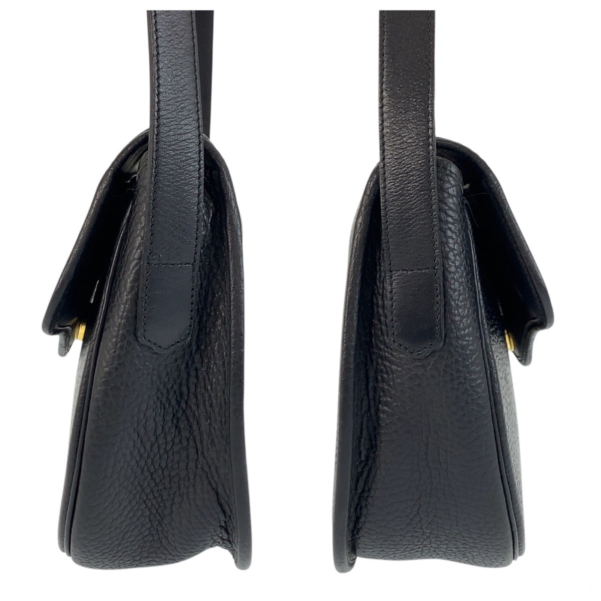 美品 ヴィンテージ CDロゴ ブラック 黒 ゴールド金具 レザー ショルダーバッグ ポシェット レディース 502720 美品 ヴィンテージ CDロゴ ブラック 黒 ゴールド金具 レザー ショルダーバッグ ポシェット レディース 502720