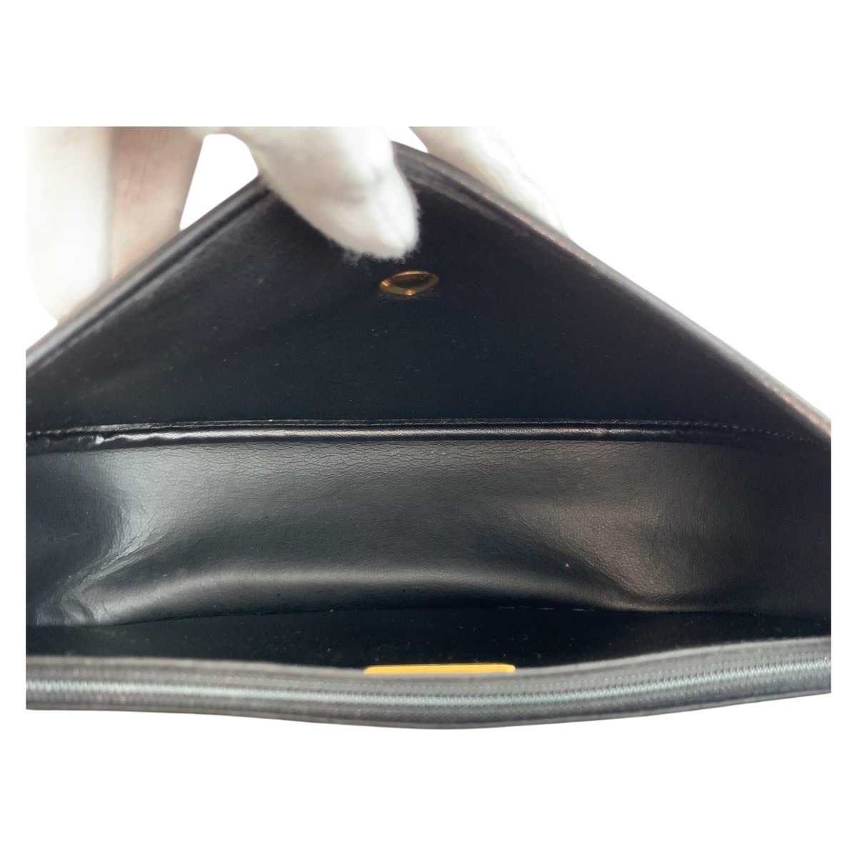 美品 ヴィンテージ CDロゴ ブラック 黒 ゴールド金具 レザー ショルダーバッグ ポシェット レディース 502720 美品 ヴィンテージ CDロゴ ブラック 黒 ゴールド金具 レザー ショルダーバッグ ポシェット レディース 502720