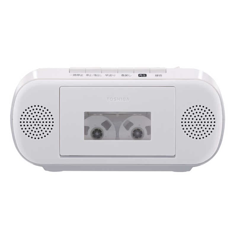 東芝　TOSHIBA　CDラジカセ ホワイト ワイドFM対応　TY-CDM2