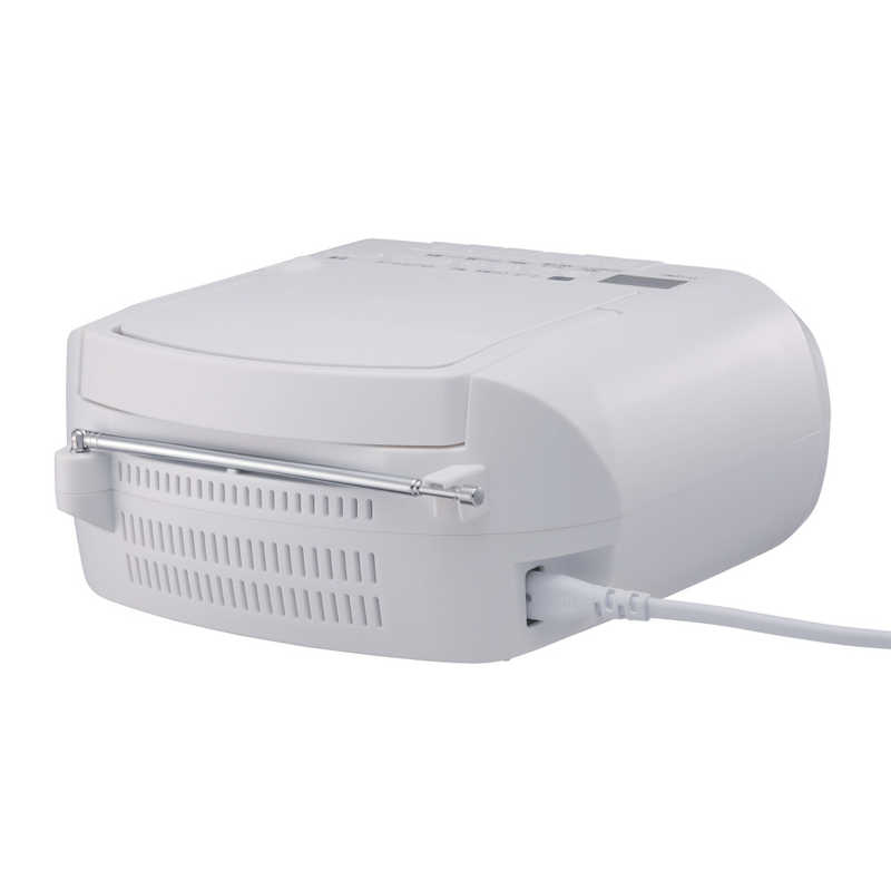 東芝　TOSHIBA　CDラジカセ ホワイト ワイドFM対応　TY-CDM2