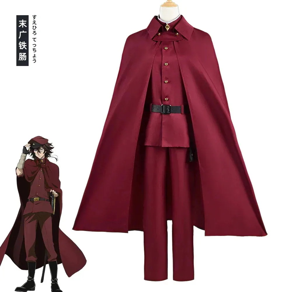 文豪ストレイドッグス 中原中也太宰治与謝野晶子芥川龍之介中島敦末広鐵腸大倉燁子　ニコラ泉鏡花コスプレ衣装　文スト　コスチューム　舞台衣装　学園祭　男女兼用　ハロウィン　イ