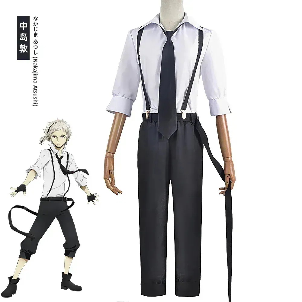 文豪ストレイドッグス 中原中也太宰治与謝野晶子芥川龍之介中島敦末広鐵腸大倉燁子　ニコラ泉鏡花コスプレ衣装　文スト　コスチューム　舞台衣装　学園祭　男女兼用　ハロウィン　イ