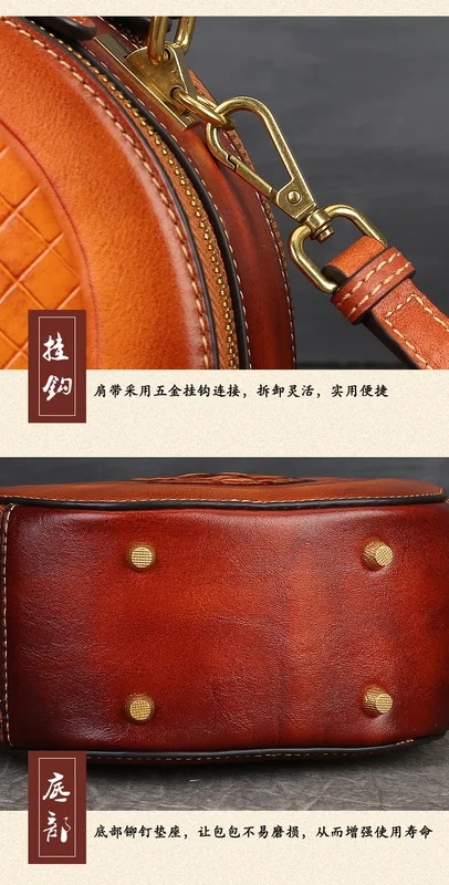 女性のための本物の革のショルダーバッグ,女性のためのビンテージスタイルのバッグ,動物のパターン,エンボス加工,手作り,高級デザイナー,新しいコレクション2022