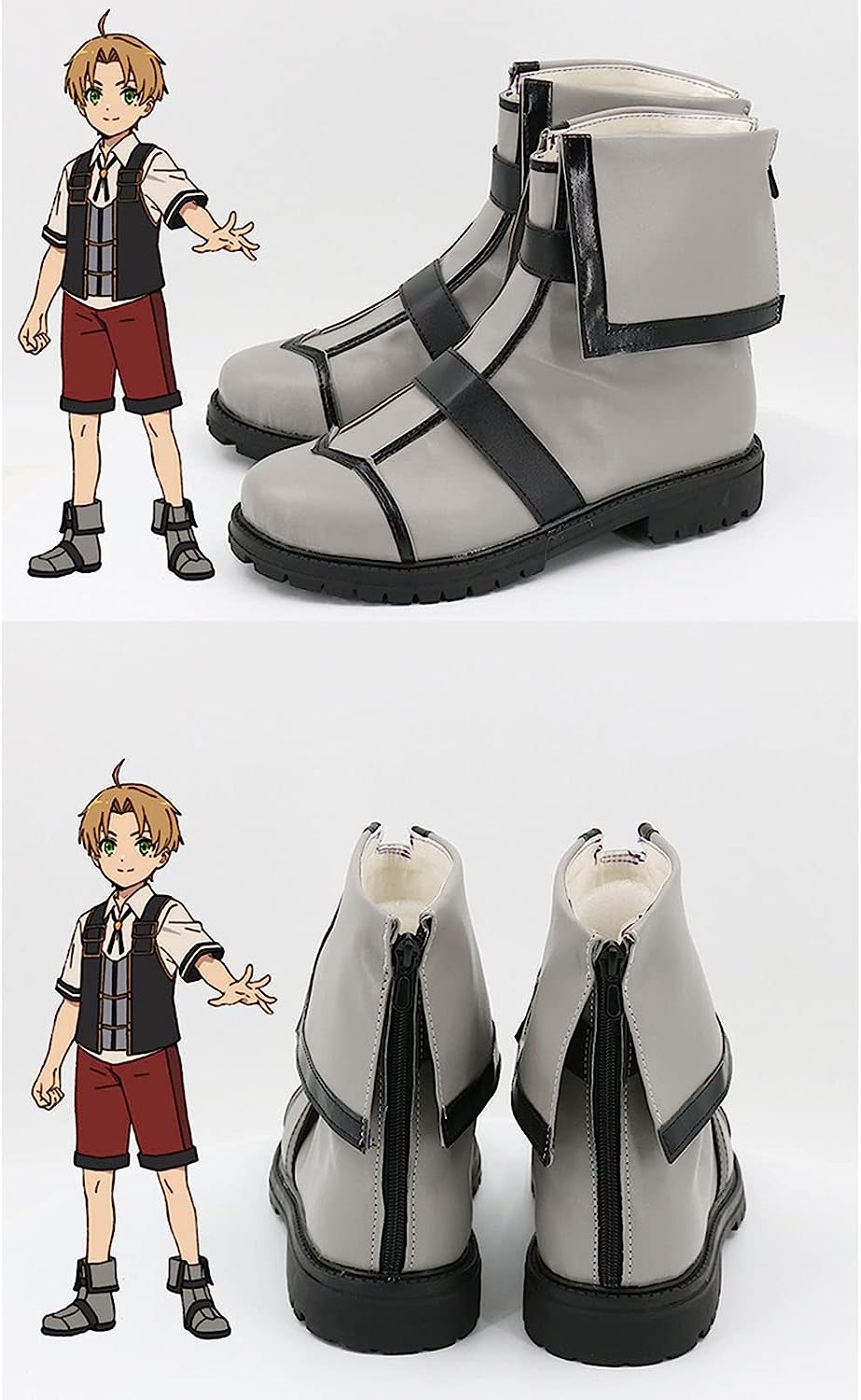 コスプレ衣装 無職転生 異世界行ったら本気だす コスプレ衣装 ルーデウス グレイラット ウィッグ付き 長靴付き イベント パーティー 変装 演出服 クリスマス パーティー