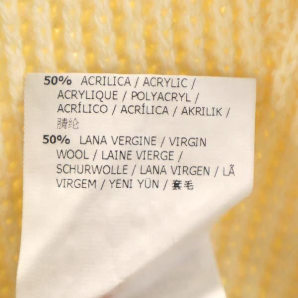 マックスアンドコー 長袖 ニット ワンピース M ホワイト系 MAX&CO バックジップ レディース マックスアンドコー 長袖 ニット ワンピース M ホワイト系 MAX&CO バックジップ レディース
