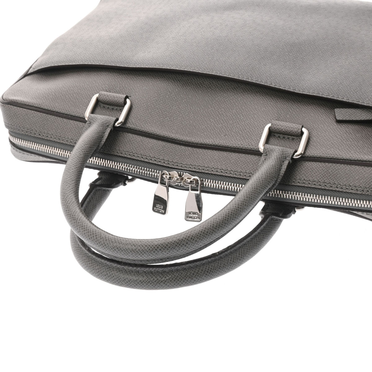 タイガ ポルト ドキュマン ビジネス PDB グラシエ M32711 メンズ レザー ブリーフケース Aランク 中古 銀蔵