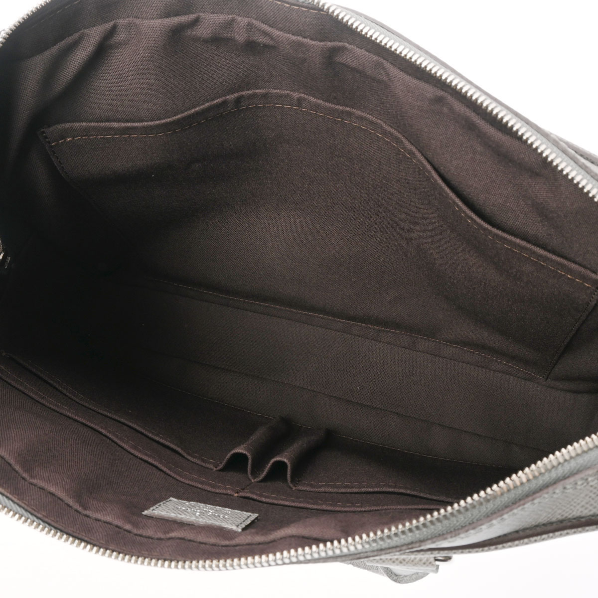 タイガ ポルト ドキュマン ビジネス PDB グラシエ M32711 メンズ レザー ブリーフケース Aランク 中古 銀蔵