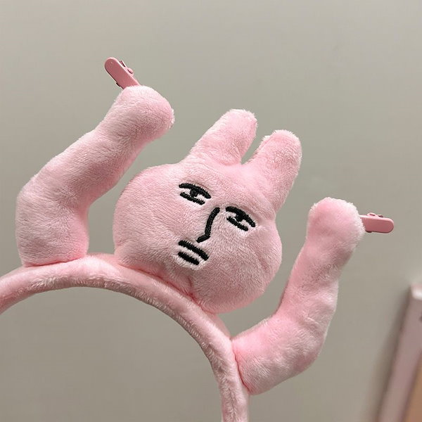 カチューシャ　ホワイトピンク 商品詳細ページ