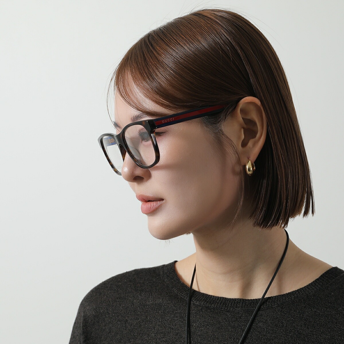 GUCCI グッチ メガネ GG0004OA レディース ウェリントン型 アジアンフィット セルフレーム フルリム めがね 眼鏡 ロゴ アイウェア カラー2色 【mega】 GUCCI グッチ メガネ GG0004OA レディース ウェリントン型 アジアンフィット セルフレーム フルリム めがね 眼鏡 ロゴ アイウェア カラー2色 【mega】