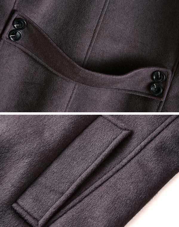 コート メンズ 冬 チェスターコート ロング 大きいサイズ ビジネス XXL ウール70％ ウール混 ロングコート 細身 防寒 アウター 暖かい しなやか 秋コート Pコート メンズコート 手厚い 紳