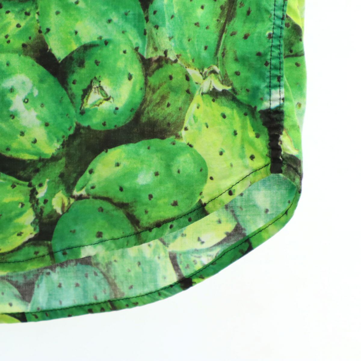 イギリス製 総柄 長袖 シャツ 141/2 グリーン系 メンズ イギリス製 総柄 長袖 シャツ 141/2 グリーン系 メンズ