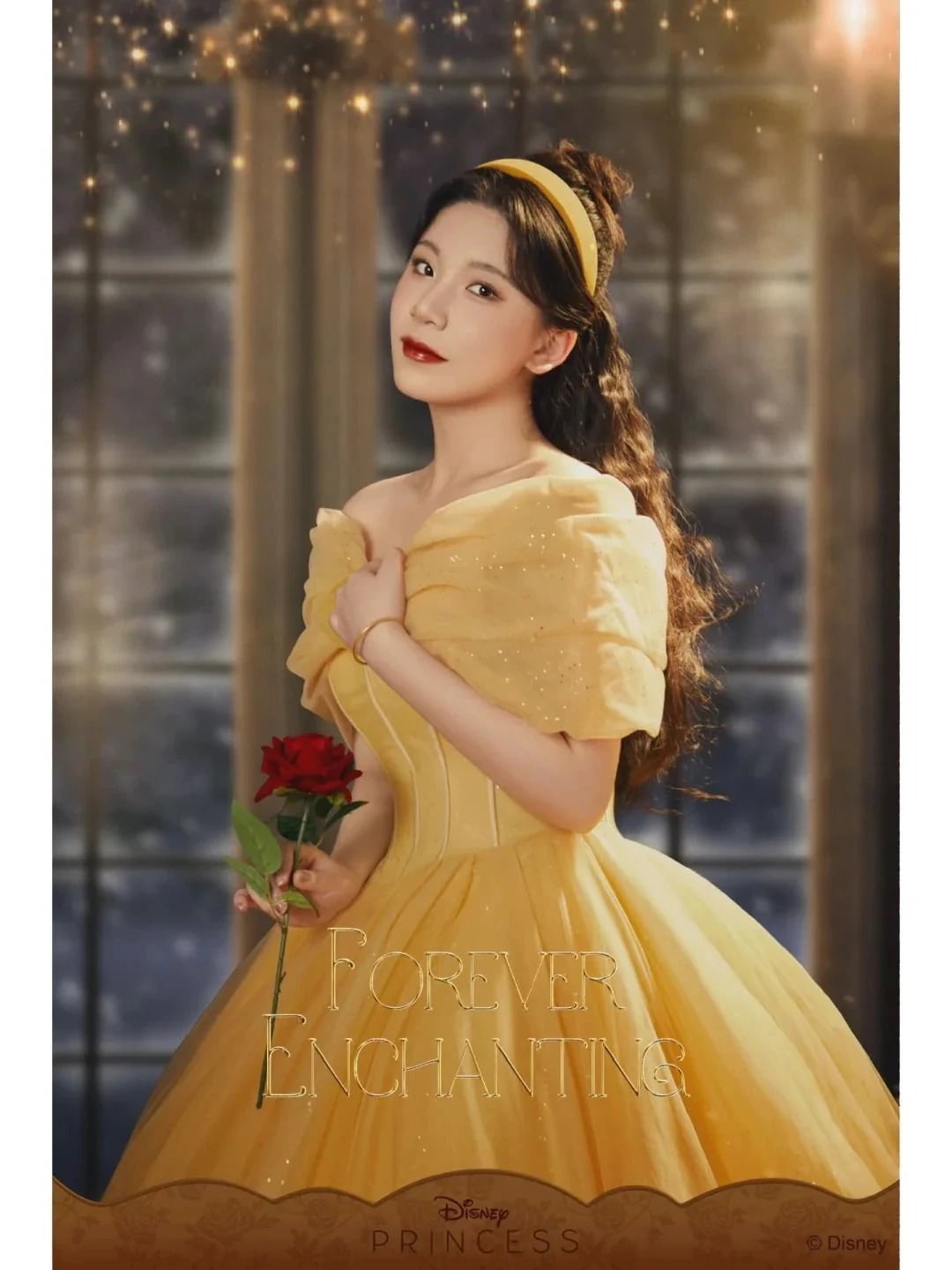 ドレス 2025 イエロー ワンショルダー 誕生日 成人式 ベル プリンセス スカート 写真館 ウェディングドレス