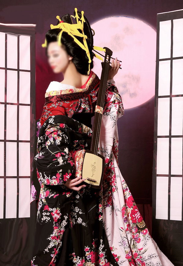 Qoo10] 吉原花魁 和服高級 和柄 豪華着物セット