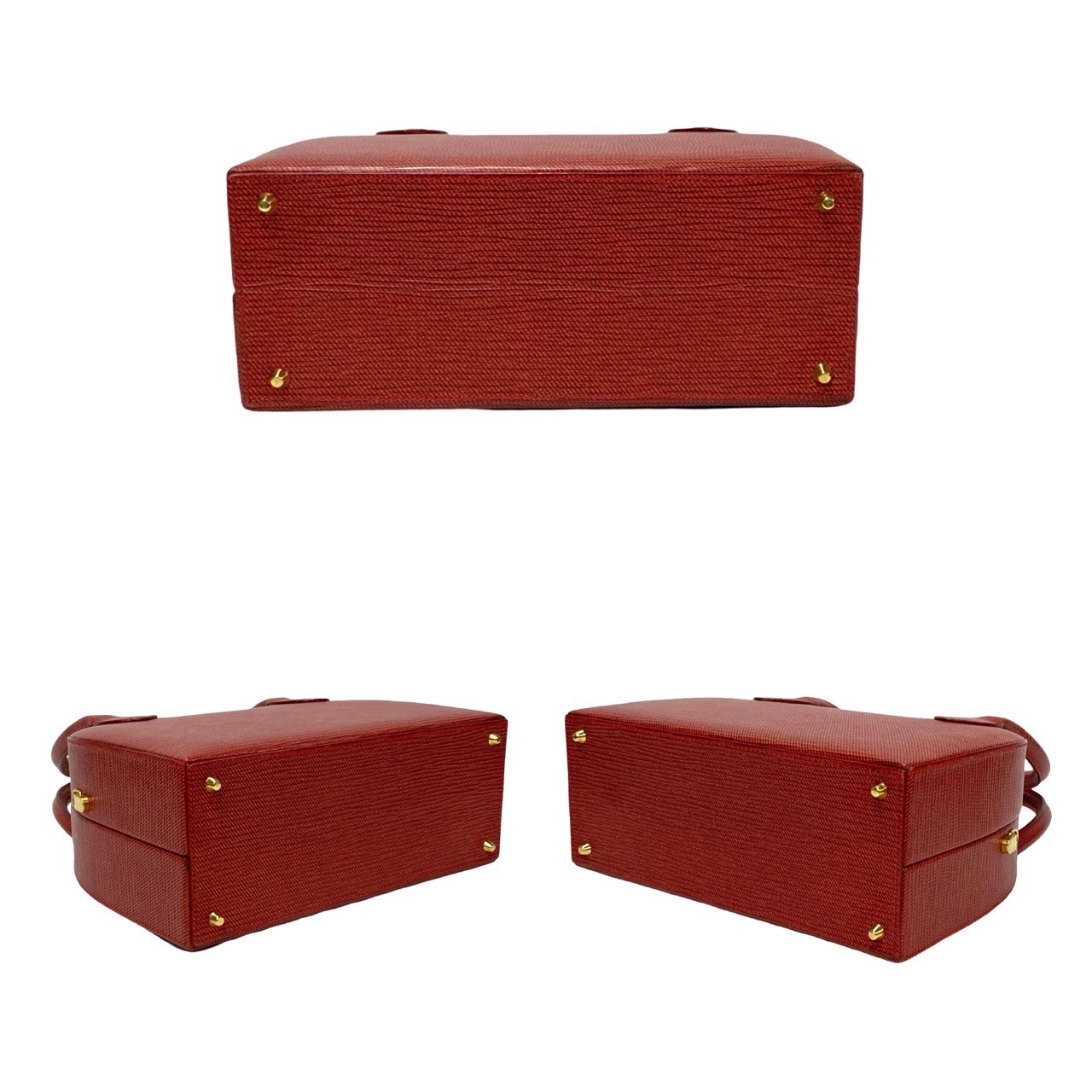 2wayショルダーバッグ レザー レッド 19229