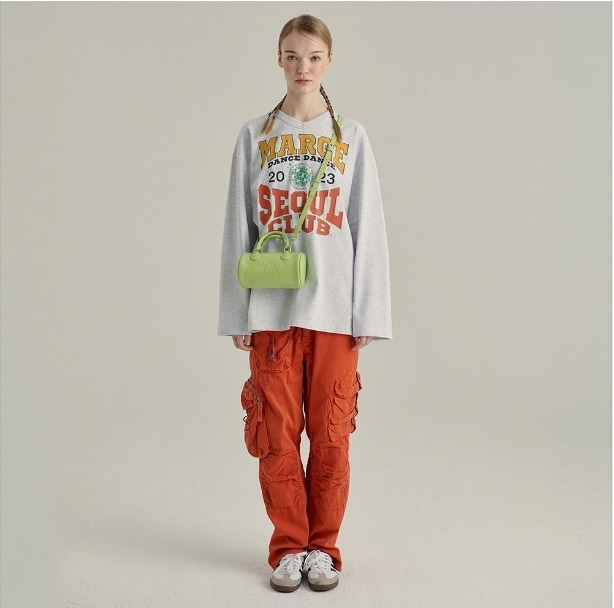 【MARGESHERWOOD】 LOG BAG : GREEN BEAN CRINKLE 【MARGESHERWOOD】 LOG BAG : GREEN BEAN CRINKLE