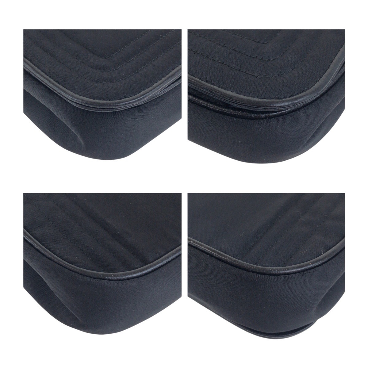 ヴィンテージ ココマーク ブラック 黒 ゴールド金具 サテン チェーンショルダーバッグ ポシェット レディース 505008 ヴィンテージ ココマーク ブラック 黒 ゴールド金具 サテン チェーンショルダーバッグ ポシェット レディース 505008