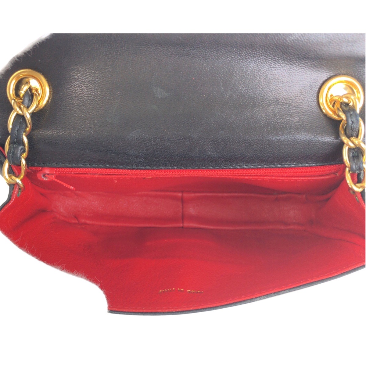 ヴィンテージ ココマーク ブラック 黒 ゴールド金具 サテン チェーンショルダーバッグ ポシェット レディース 505008 ヴィンテージ ココマーク ブラック 黒 ゴールド金具 サテン チェーンショルダーバッグ ポシェット レディース 505008