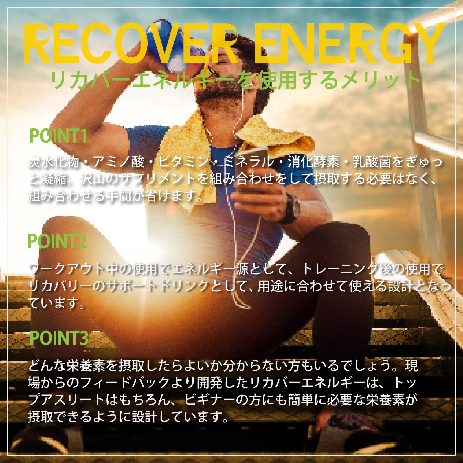 ファイン・ラボ [ファインラボ] リカバーエネルギー レモン味 1kg