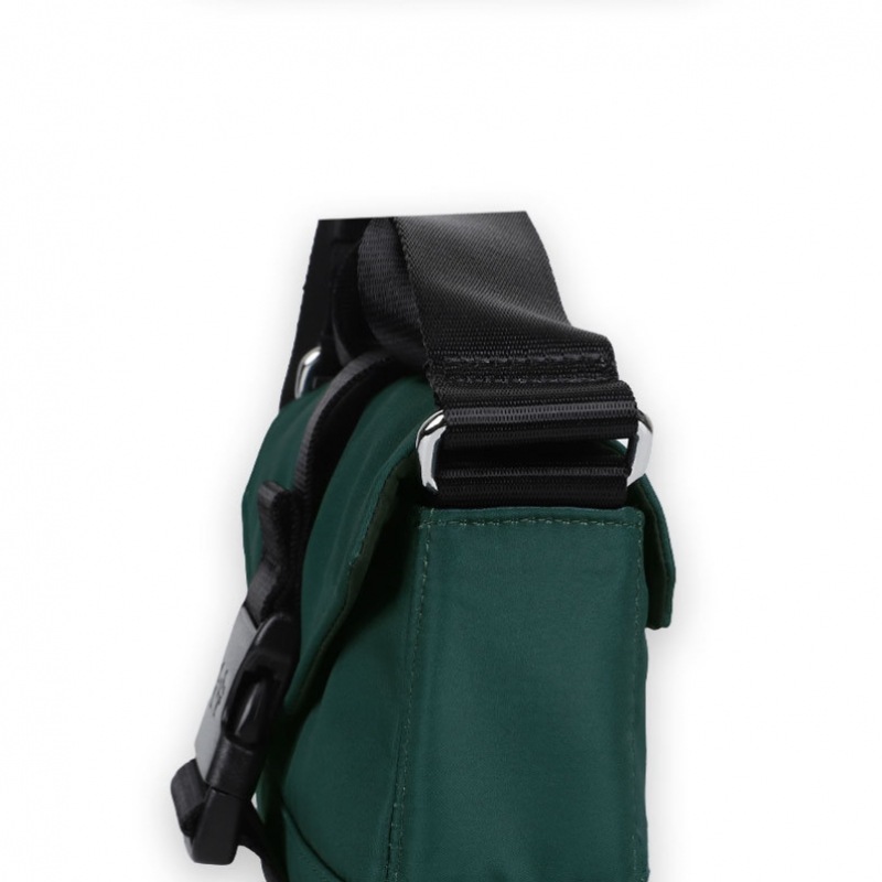 Garni 女性用リサイクルテックミニサッチェルトートバッグ (グリーン) A6175 809 Garni 女性用リサイクルテックミニサッチェルトートバッグ (グリーン) A6175 809