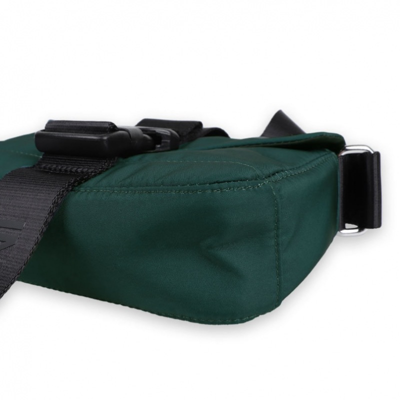 Garni 女性用リサイクルテックミニサッチェルトートバッグ (グリーン) A6175 809 Garni 女性用リサイクルテックミニサッチェルトートバッグ (グリーン) A6175 809