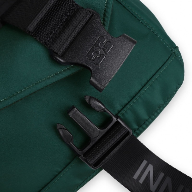 Garni 女性用リサイクルテックミニサッチェルトートバッグ (グリーン) A6175 809 Garni 女性用リサイクルテックミニサッチェルトートバッグ (グリーン) A6175 809