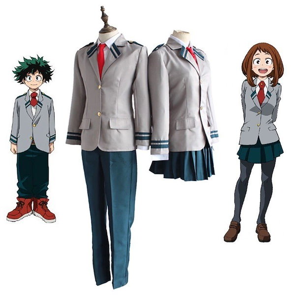 Qoo10] 制服 デク 爆豪勝己 雄英高校 ヒロアカ