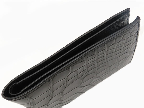 激レア美品エルメスMC2コペルニクスアリゲーターマット二つ折り札入れ