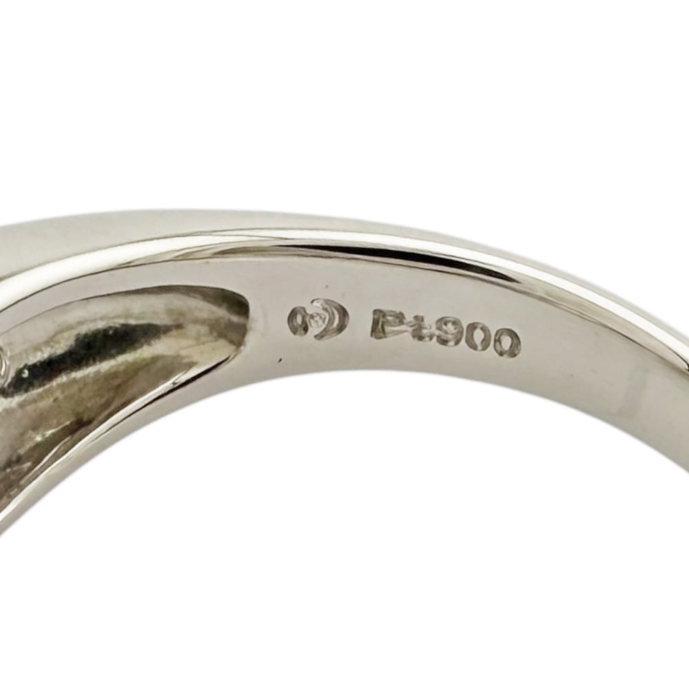 タサキ リング 指輪 13号 Pt900プラチナ ダイヤモンド TASAKI 中古 美品 タサキ リング 指輪 13号 Pt900プラチナ ダイヤモンド TASAKI 中古 美品