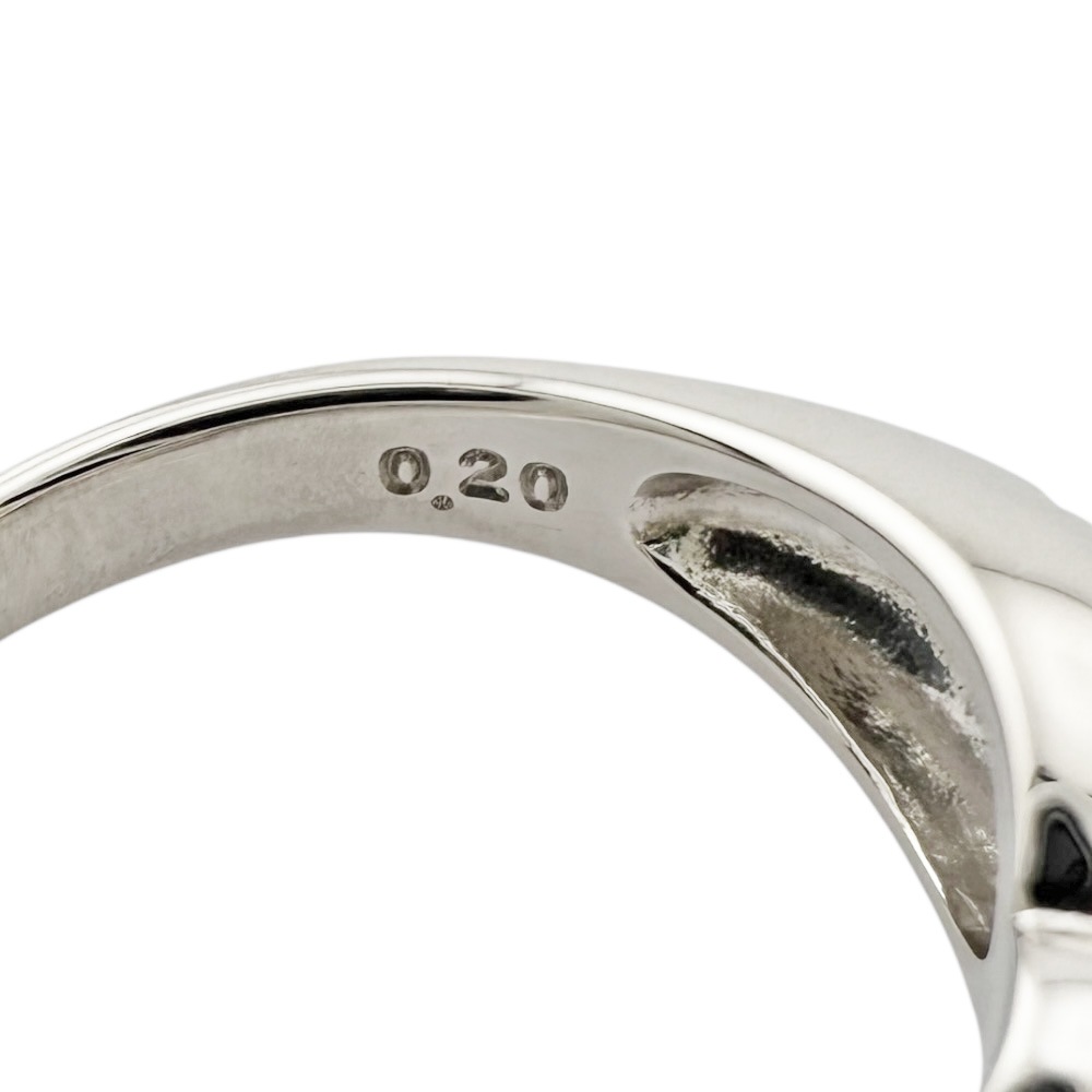 タサキ リング 指輪 13号 Pt900プラチナ ダイヤモンド TASAKI 中古 美品 タサキ リング 指輪 13号 Pt900プラチナ ダイヤモンド TASAKI 中古 美品