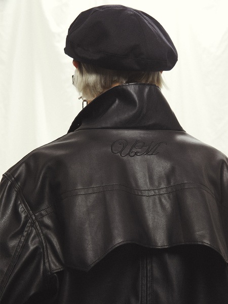 サベージ ノマディック 侵食 破壊裾 ジプシー クラフト 装飾レザー ジャケット