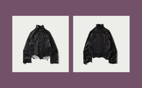 サベージ ノマディック 侵食 破壊裾 ジプシー クラフト 装飾レザー ジャケット