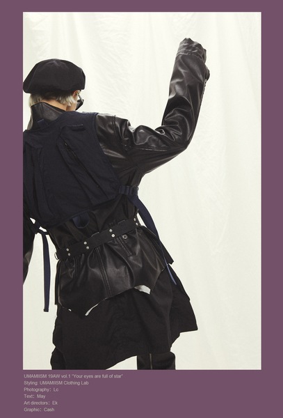 サベージ ノマディック 侵食 破壊裾 ジプシー クラフト 装飾レザー ジャケット