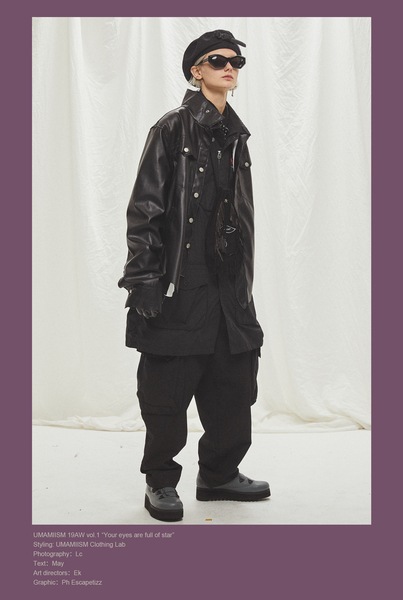 サベージ ノマディック 侵食 破壊裾 ジプシー クラフト 装飾レザー ジャケット