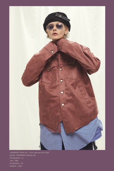 サベージ ノマディック 侵食 破壊裾 ジプシー クラフト 装飾レザー ジャケット