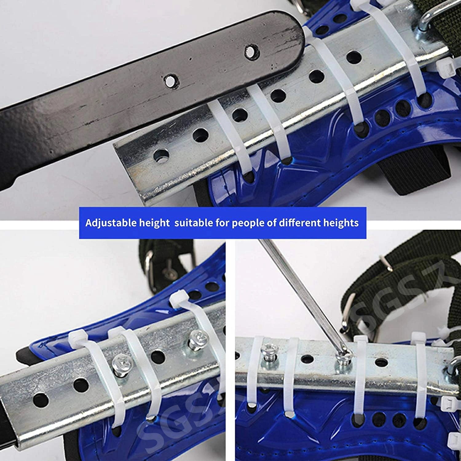 木登スパイク 木登りキット 安全帯付き 木登り道具 2本爪 木登り補助スパイク 木登り器 林業用安全器具 木登り器 木登り道具 木登り靴