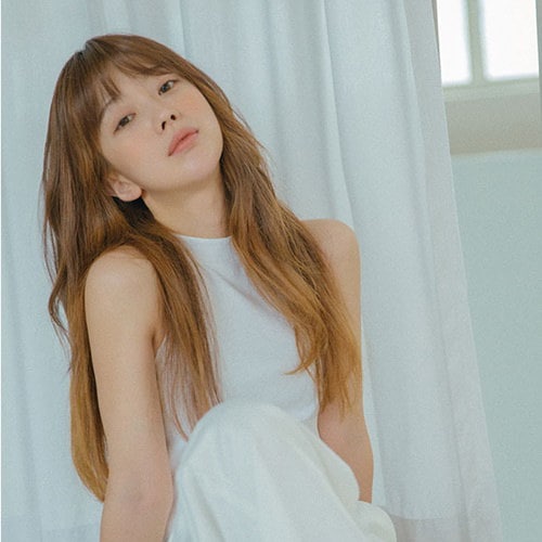 Qoo10] ピンクエイジ トップカバー) シースルーバング ストレ