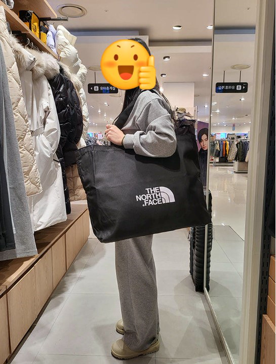 Qoo10] ザノースフェイス 再入荷TNF SHOPPER BAG L