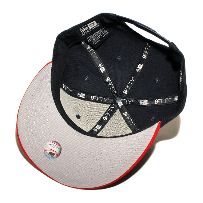 スナップバックキャップ 帽子 9fifty メンズ MLB クリーブランド