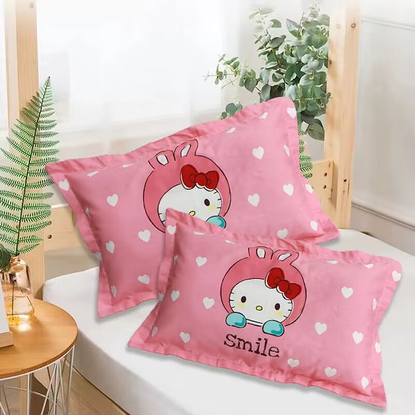 Qoo10] 新しい 子供純綿枕ウルトラマン枕セット赤