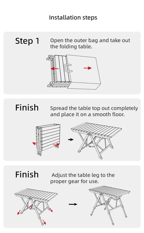 ブラックナカイ-キャンプ用折りたたみテーブルアルミニウム合金多機能ポータブルウッドテーブル調節可能な高さ屋外ピクニッククイックオープン ブラックナカイ-キャンプ用折りたたみテーブルアルミニウム合金多機能ポータブルウッドテーブル調節可能な高さ屋外ピクニッククイックオープン