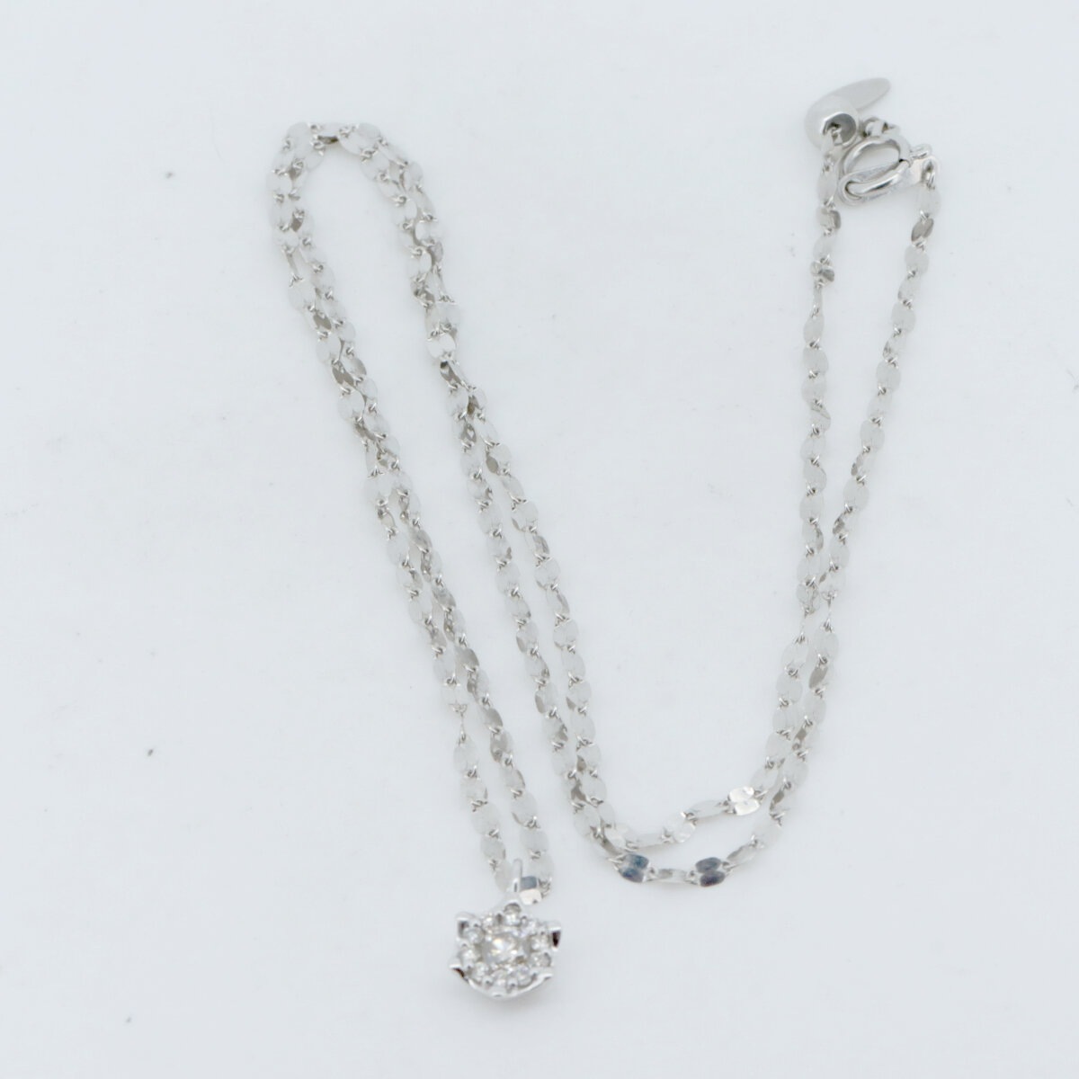 エステール ダイヤモンド ネックレス 0.31ct Pt900/Pt850(プラチナ) 質屋出品