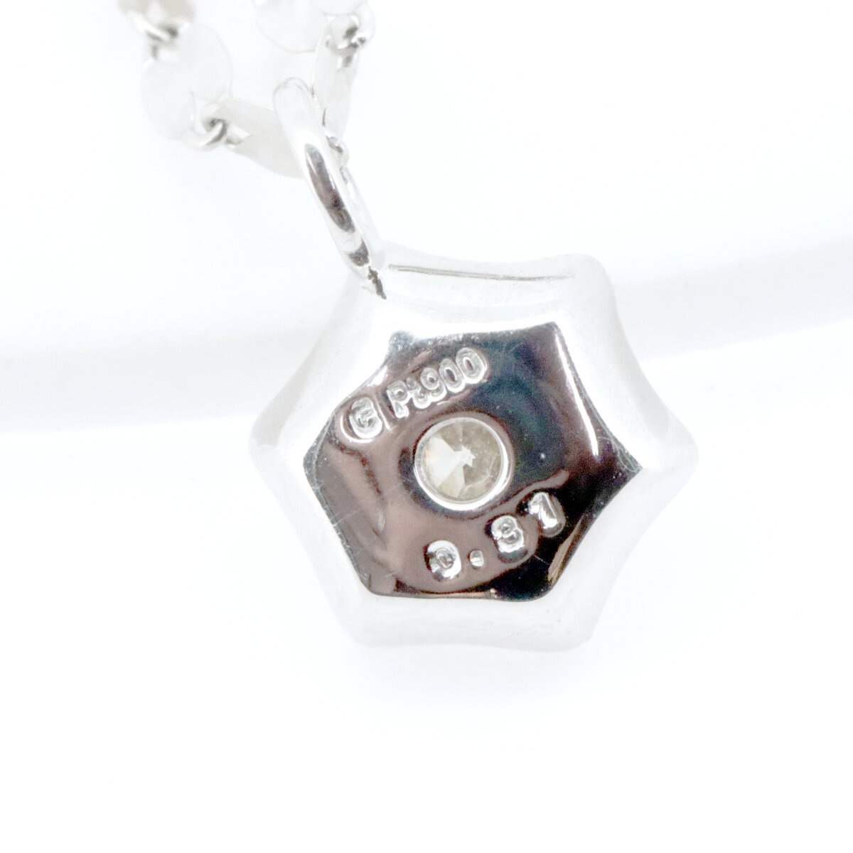 エステール ダイヤモンド ネックレス 0.31ct Pt900/Pt850(プラチナ) 質屋出品