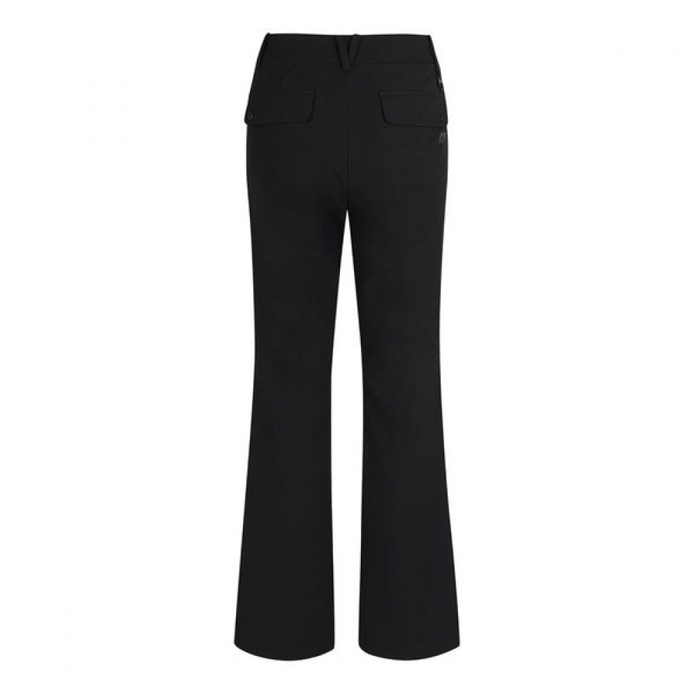 [マスターバニー] レディースロゴストラップブーツカットパンツ