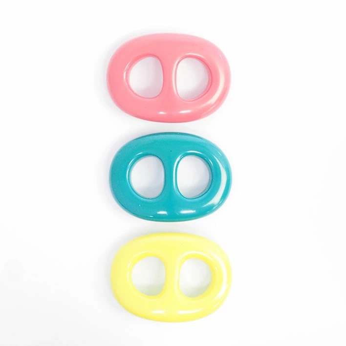 【美品】エルメス シェーヌダンクル トリボー ピンク×グリーン×イエロー 樹脂/プラスチック 【スカーフリング】 【美品】エルメス シェーヌダンクル トリボー ピンク×グリーン×イエロー 樹脂/プラスチック 【スカーフリング】