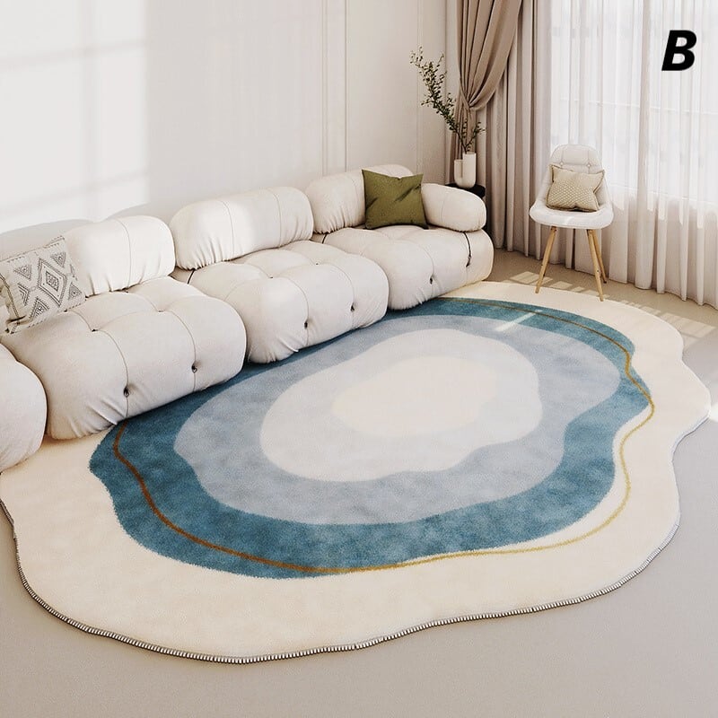 カーペット ユニーク ふんわり 厚手 かわいい A160cm x 120cm カーペット ユニーク ふんわり 厚手 おしゃれ かわいい