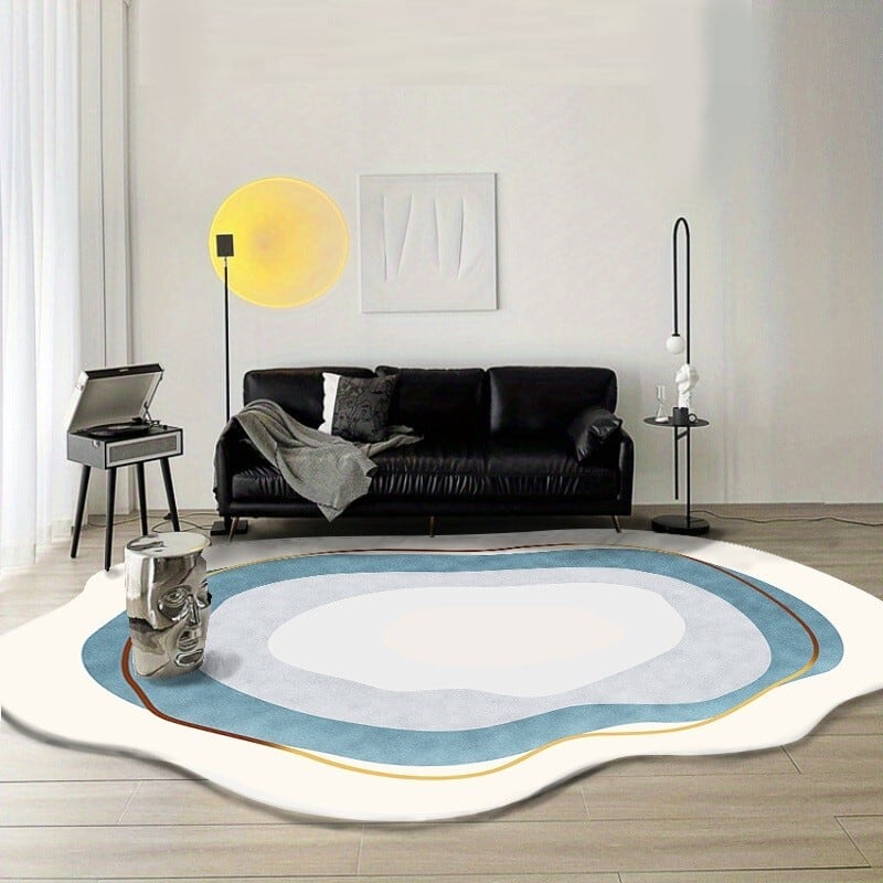 カーペット ユニーク ふんわり 厚手 かわいい A160cm x 120cm カーペット ユニーク ふんわり 厚手 おしゃれ かわいい